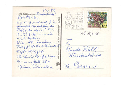 Ansichtskarte Bad Lippspringe / Kurmittelhaus +++