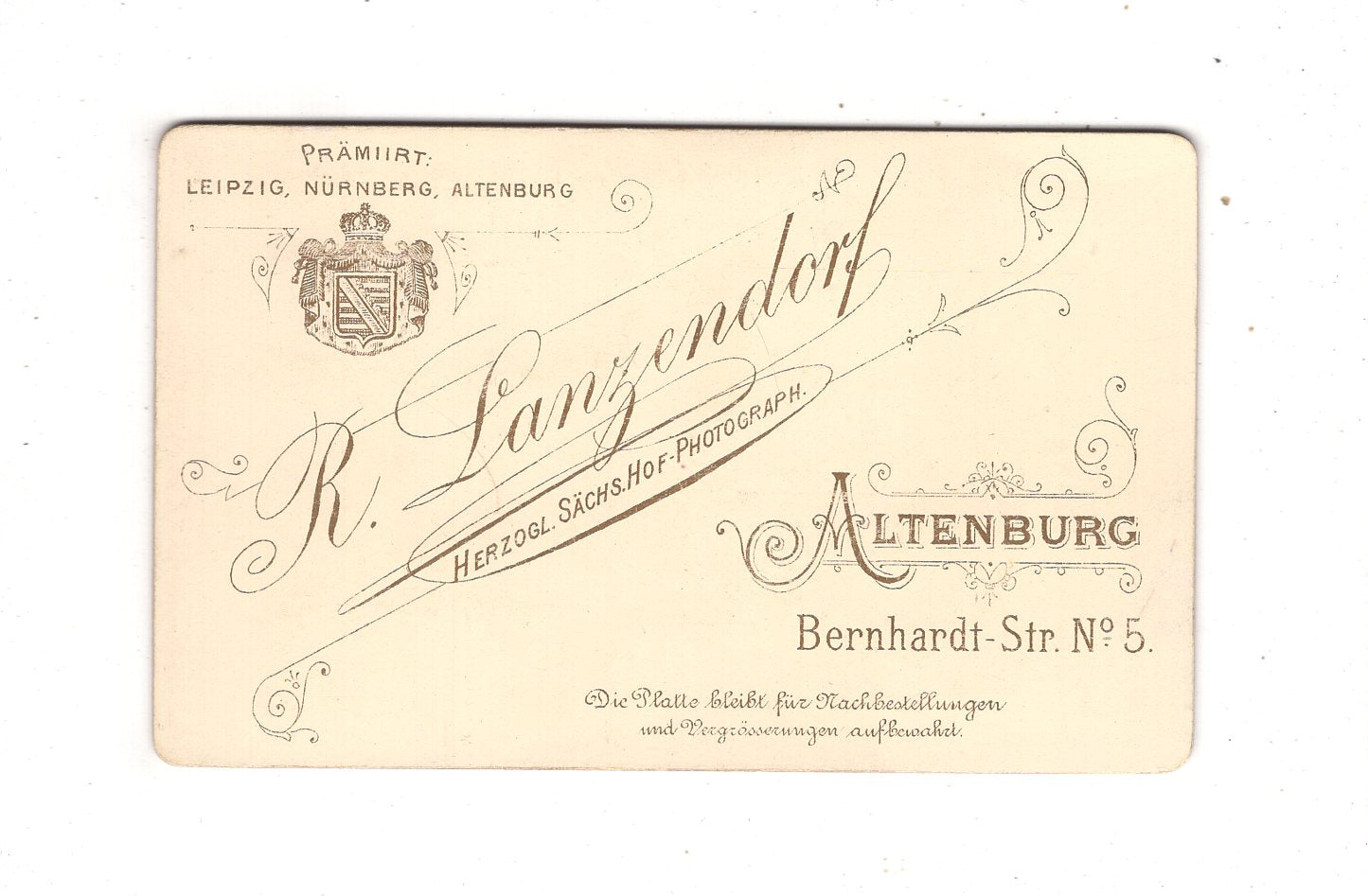 Fotografie Niedliche kleine Kinder - Altenburg 1891