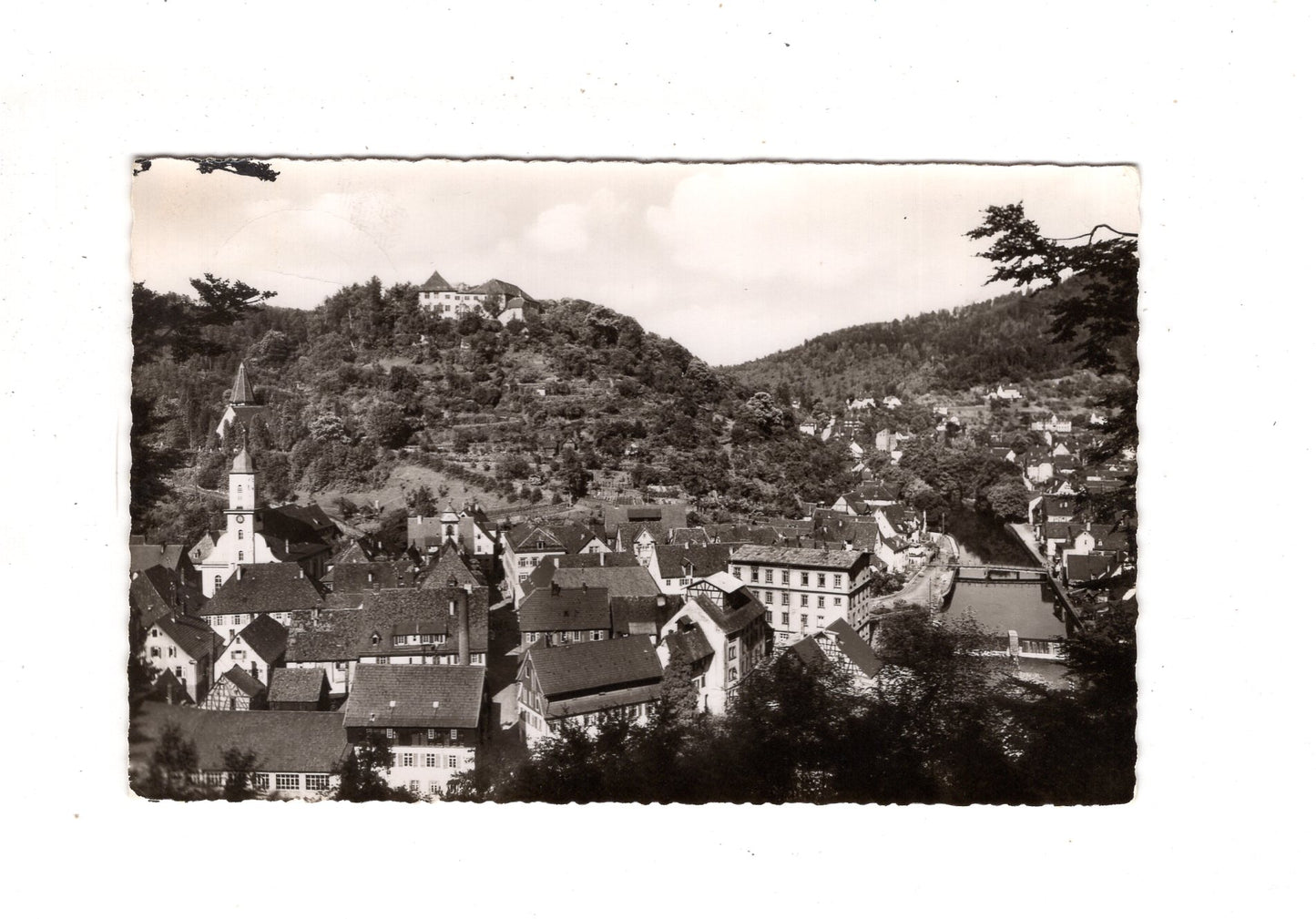 Ansichtskarte Neuenburg im Schwarzwald / K1-48