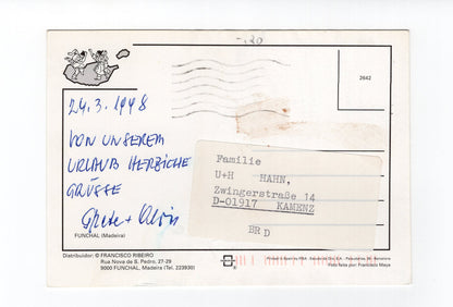 Ansichtskarte Madeira / Funchal / Portugal