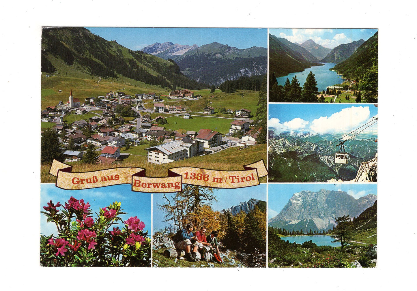 Ansichtskarte Berwang / Tirol / Österreich