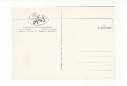 Ansichtskarte Restaurant Schrofen Hütte / Jungholz / Tirol / Österreich