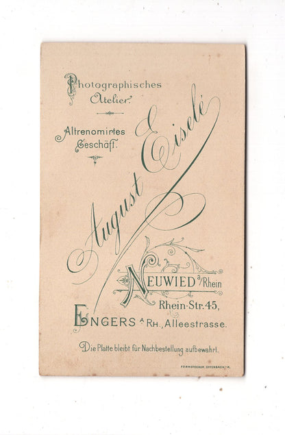 Fotografie Feines Paar - Neuwied / Engers 1904