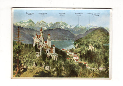 Ansichtskarte Schloss Neuschwanstein