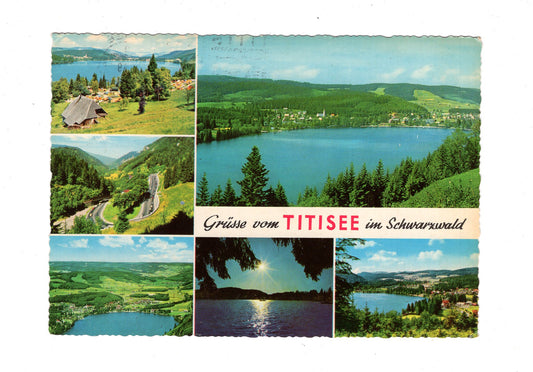 Ansichtskarte Grüße vom Titisee im Schwarzwald / G1-65