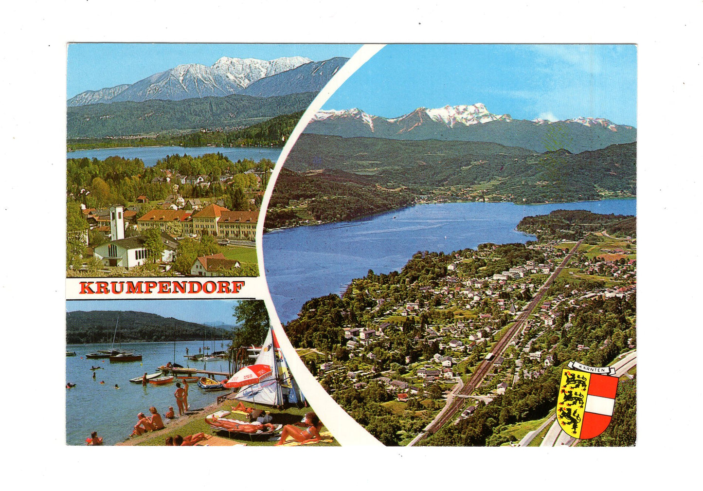 Ansichtskarte Krumpendorf am Wörthersee / Kärnten / Österreich
