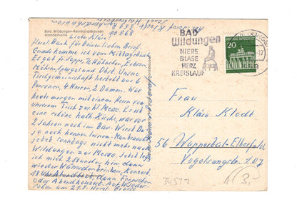 Ansichtskarte Bad Wildungen-Reinhardshausen / Wandelhalle