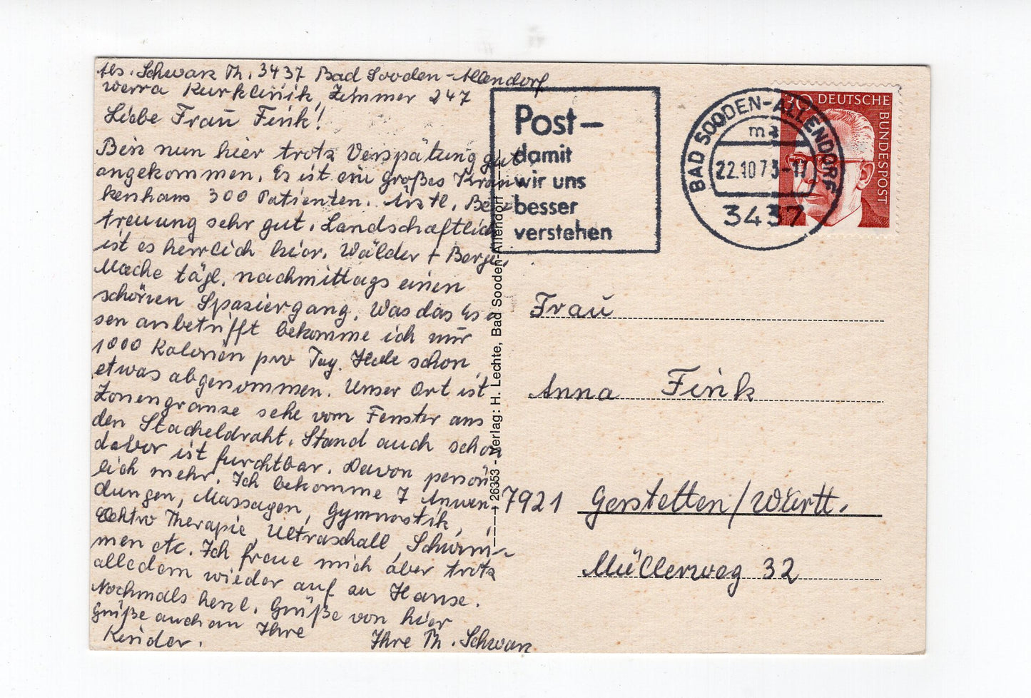 Ansichtskarte Bad Sooden-Allendorf / Kurhaus +++