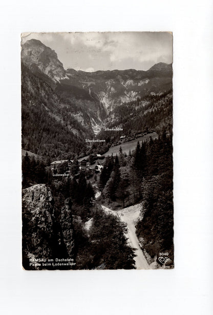 Ansichtskarte Ramsau am Dachstein / Partie beim Lodenwalker