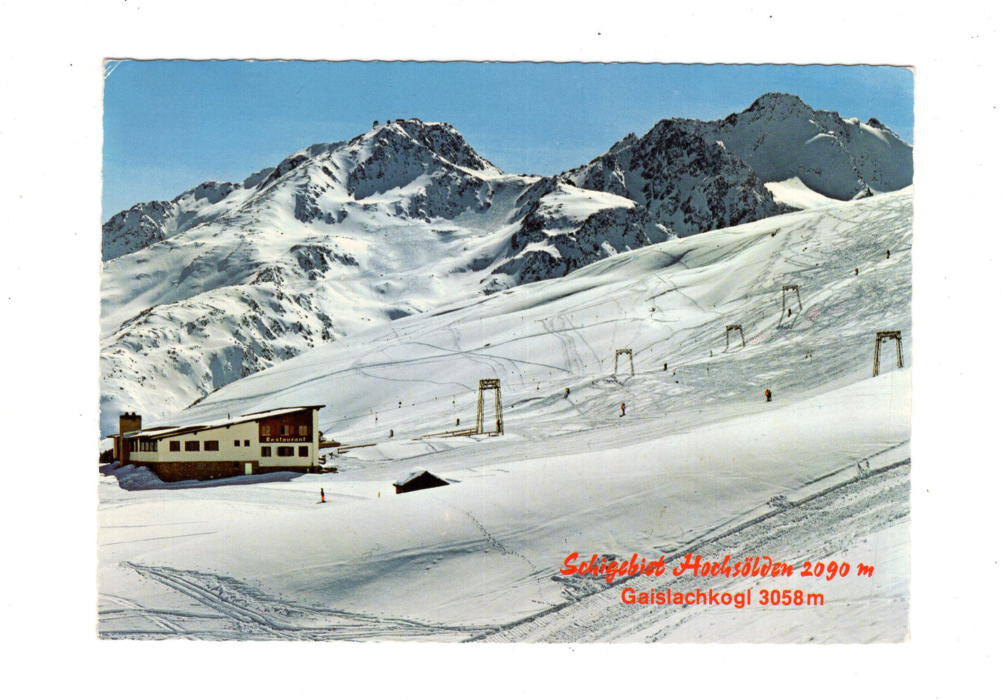 Ansichtskarte Hochsölden / Gaislachkogl / Tirol / Österreich