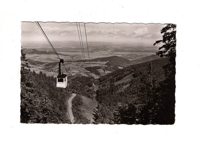 Ansichtskarte Schauinsland / Schwarzwald / Schwebebahn / K1-48