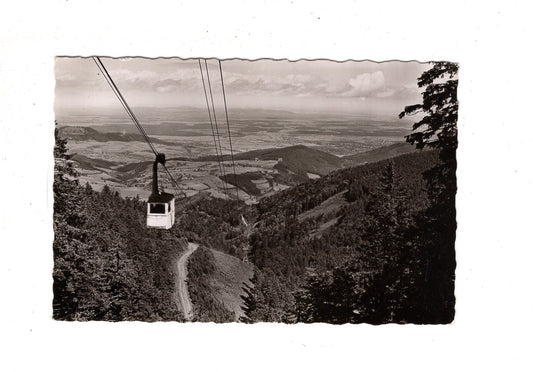 Ansichtskarte Schauinsland / Schwarzwald / Schwebebahn / K1-48