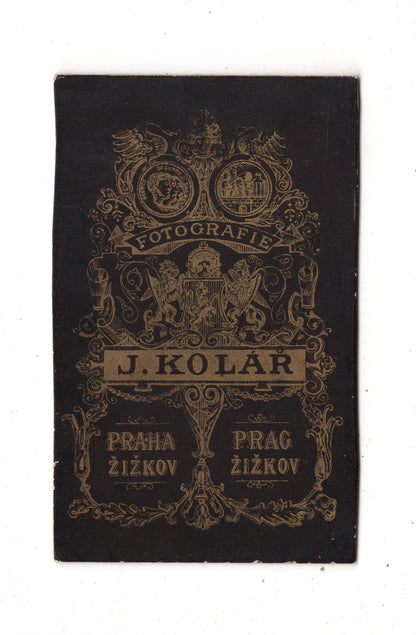 Fotografie Herrenportrait - Praha Prag - Zizkov 1880er