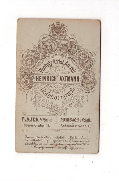 Fotografie Feines Paar - Plauen / Auerbach 1880er