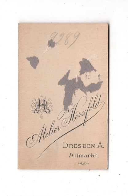 Fotografie Niedliche kleine Kinder - Dresden 1890er