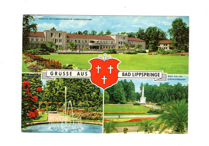 Ansichtskarte Bad Lippspringe / Kaiser-Karls-Park