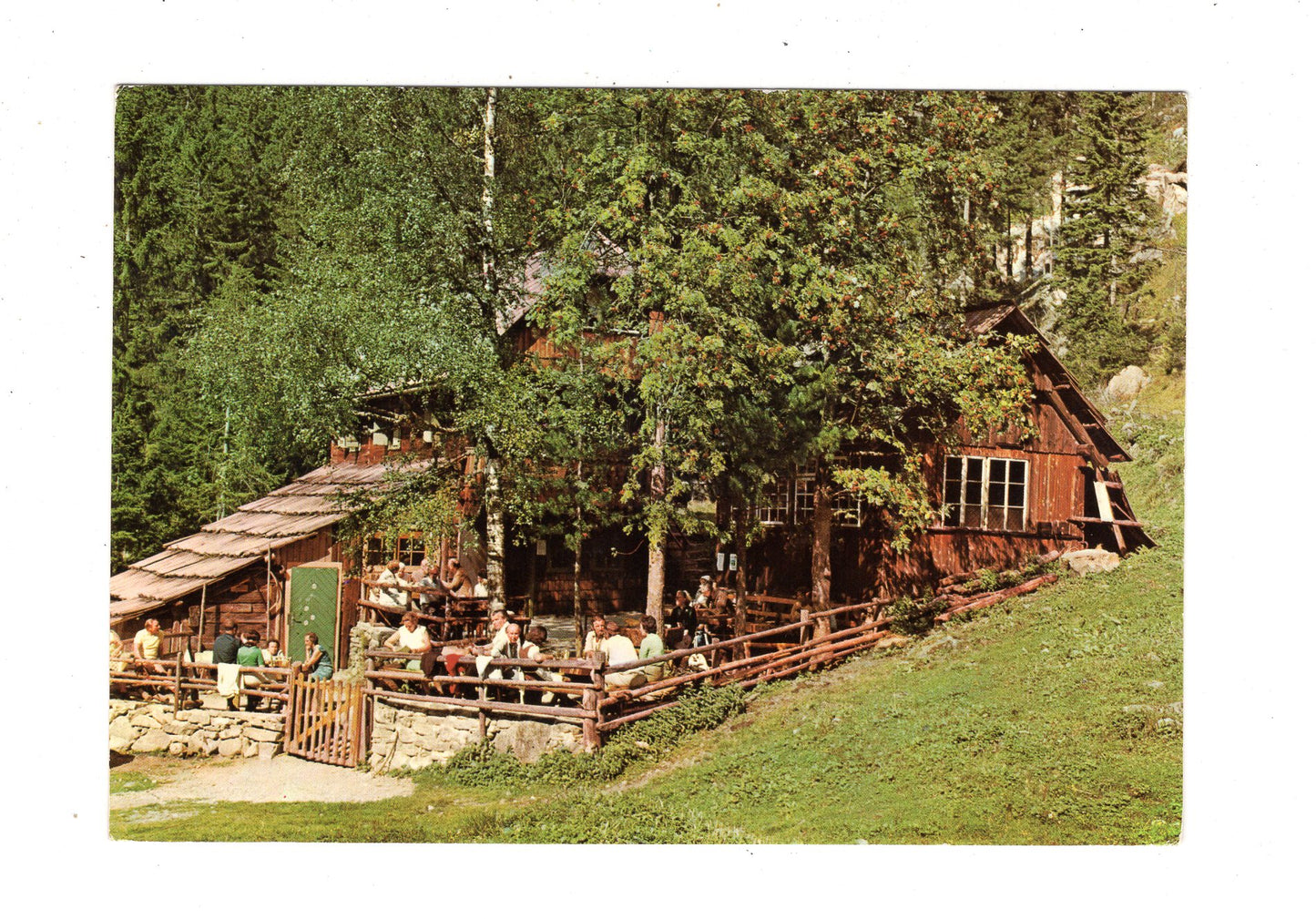 Ansichtskarte Schwussnerhütte / Seebachtal / Mallnitz / Österreich / O1-53