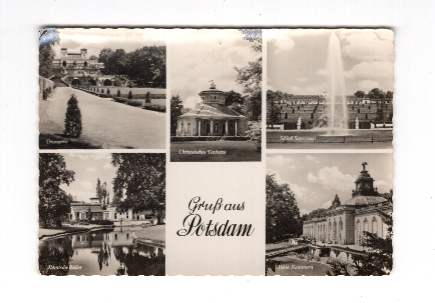 Ansichtskarte Potsdam / Chinesisches Teehaus +++