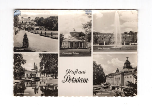 Ansichtskarte Potsdam / Chinesisches Teehaus +++