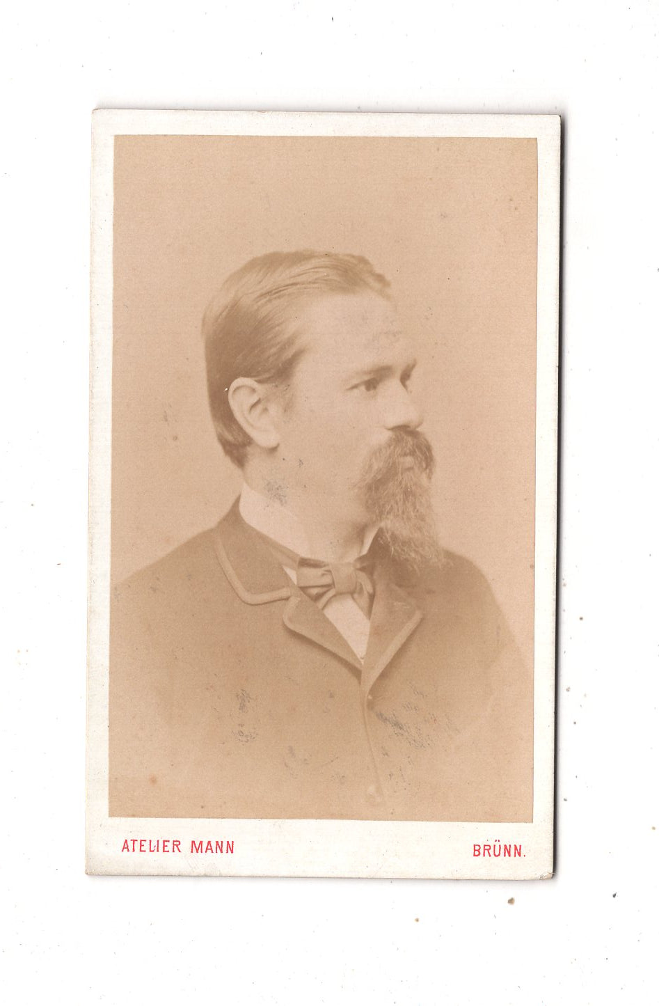 Fotografie Herrenportrait - Brünn 1870er