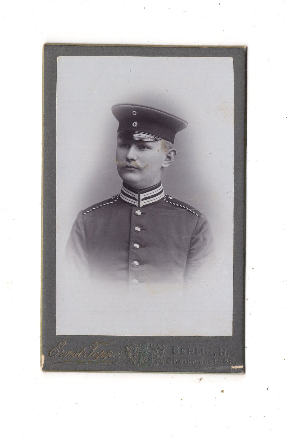 Fotografie Soldat - Berlin 1900er