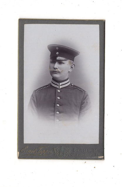 Fotografie Soldat - Berlin 1900er