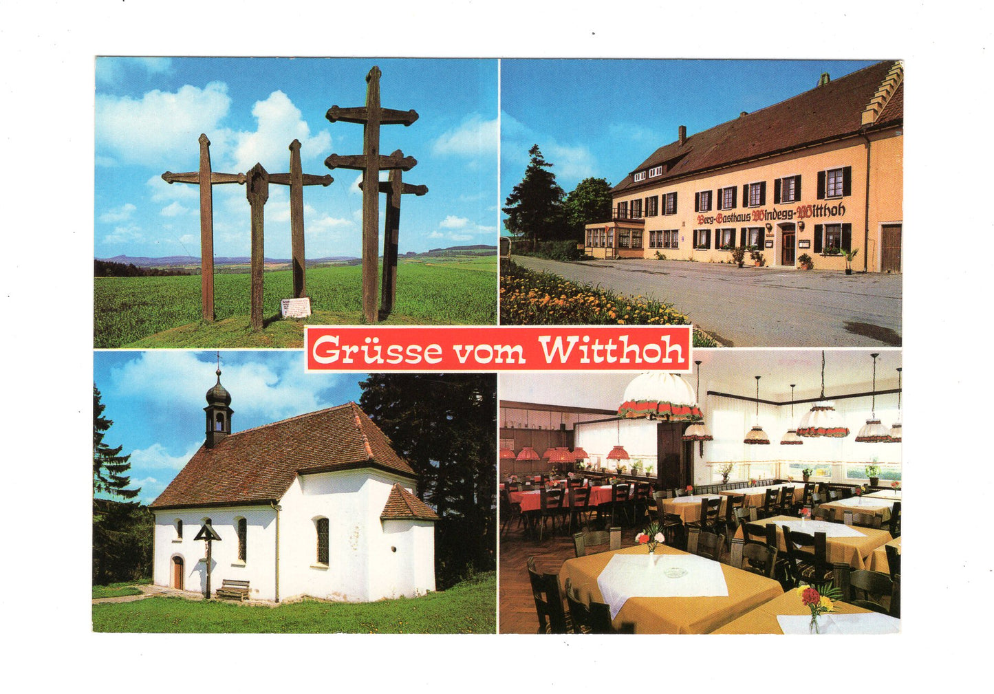 Ansichtskarte Berggasthaus Windegg-Witthoh / Immendingen 4 - Hattingen