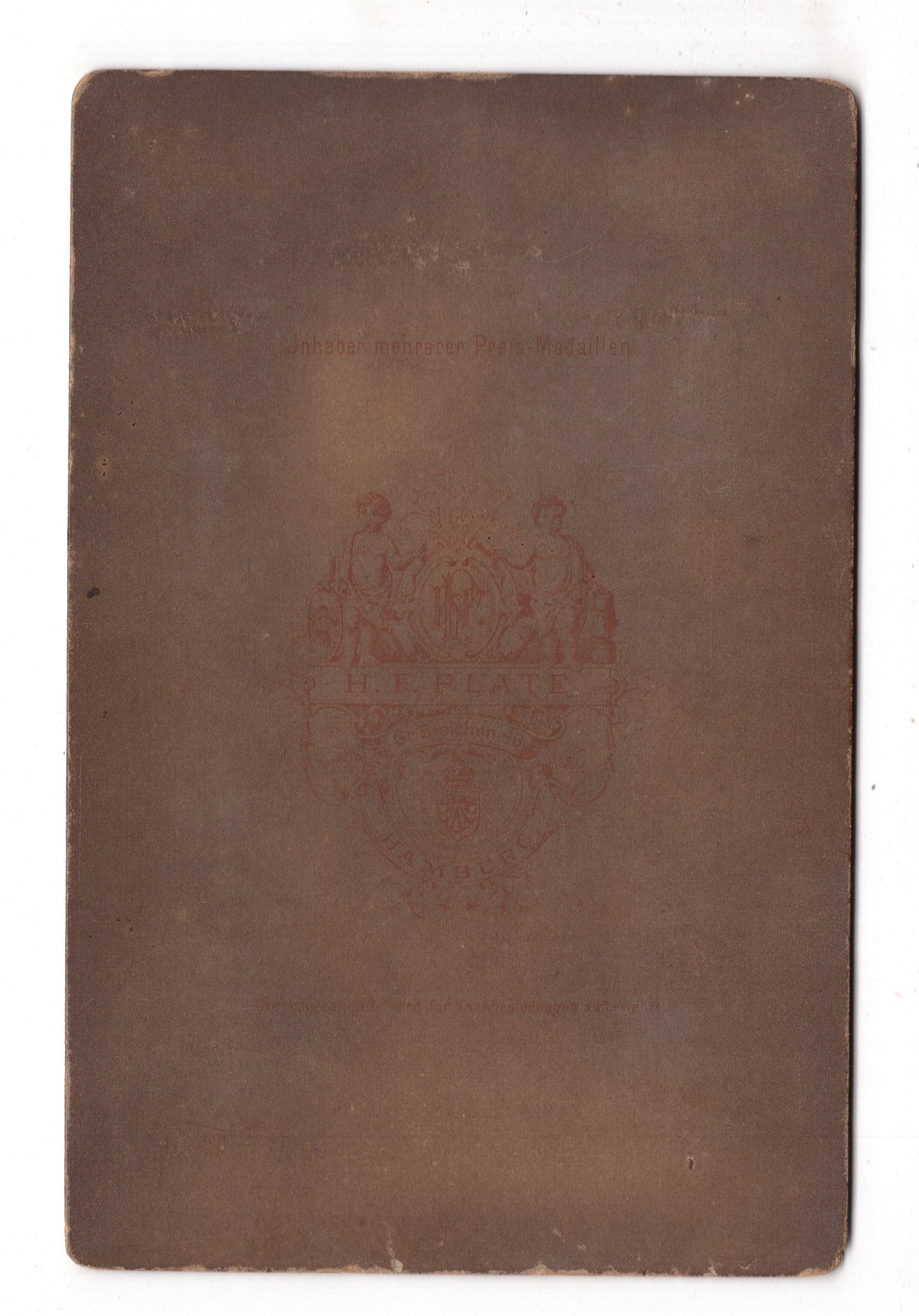 Fotografie Feiner Herr - Hamburg um 1880 / CAB W-36