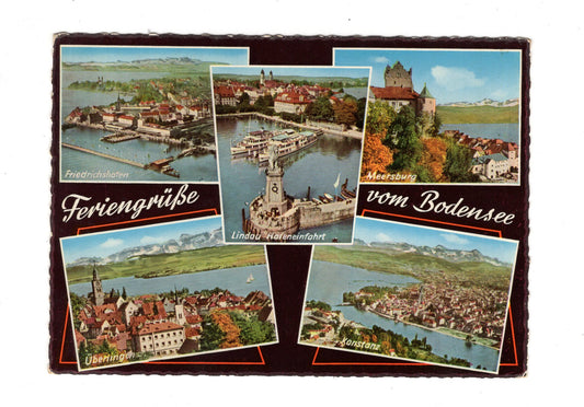 Ansichtskarte Bodensee / Meersburg / Friedrichshafen +++