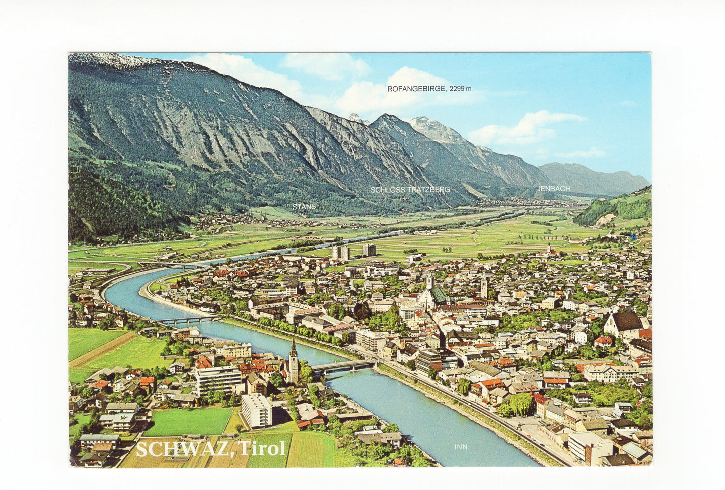 Ansichtskarte Schwaz / Tirol / Österreich