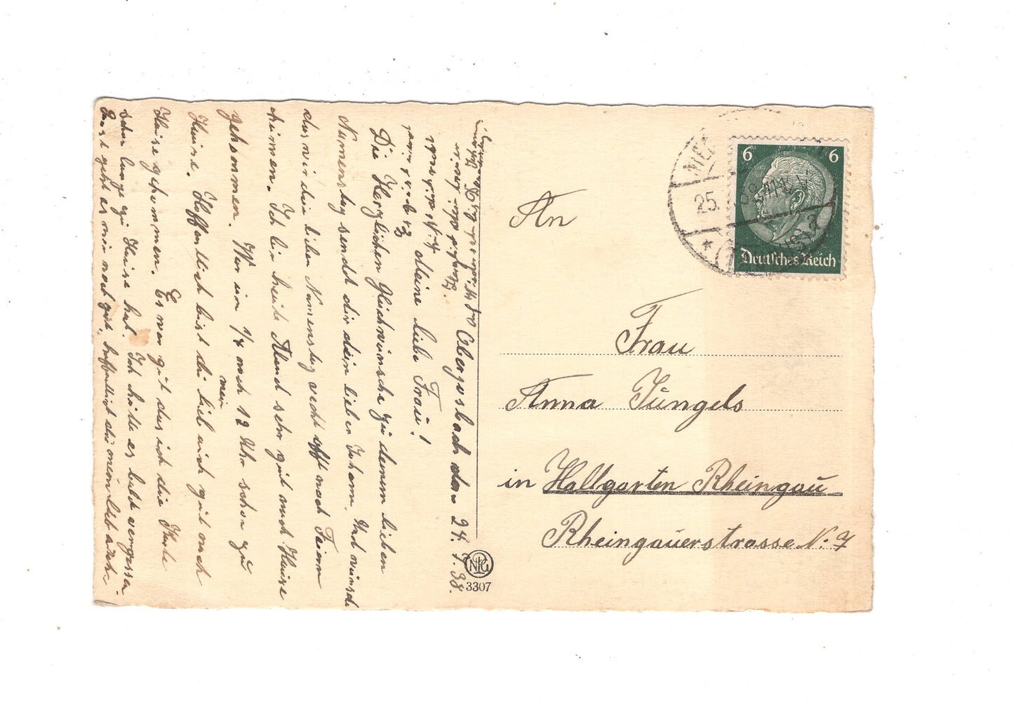 Ansichtskarte Glückwünsche / Glückwunsch zum Namenstag / L1-63