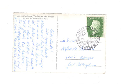 Ansichtskarte Jugendherberge Vlotho an der Weser / I1-60