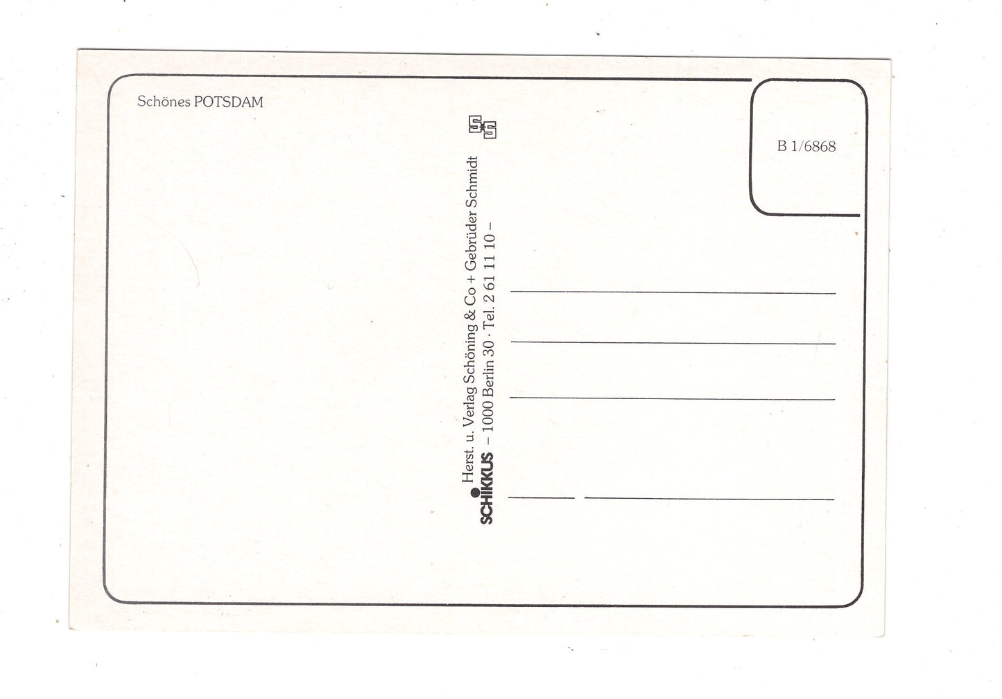 Ansichtskarte Potsdam / Neues Palais / Inter-Hotel +++ / M1-53