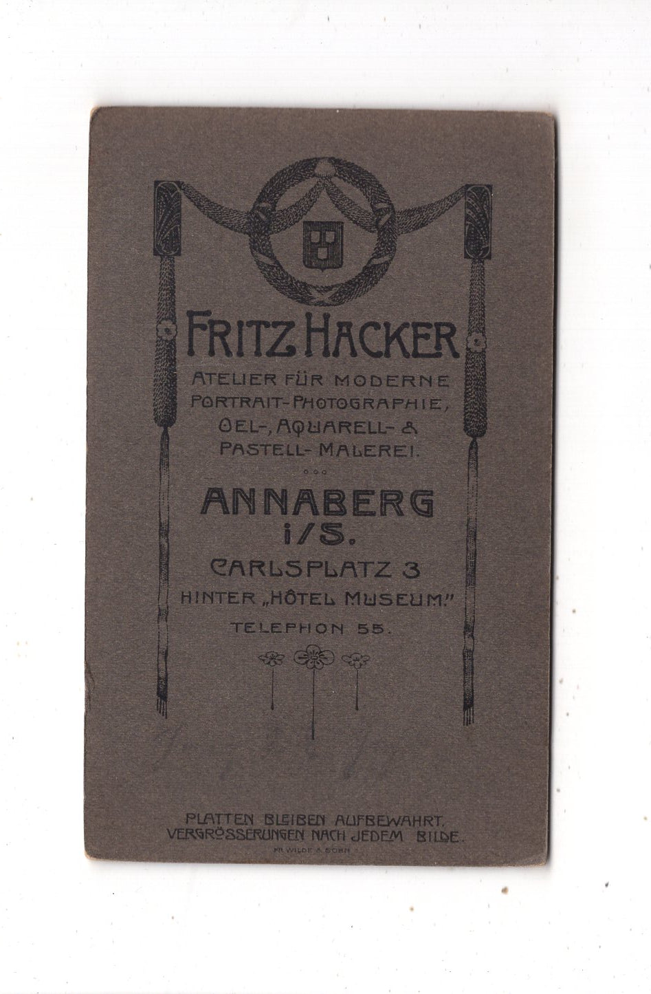 Fotografie Niedliche kleine Kinder - Annaberg 1910er