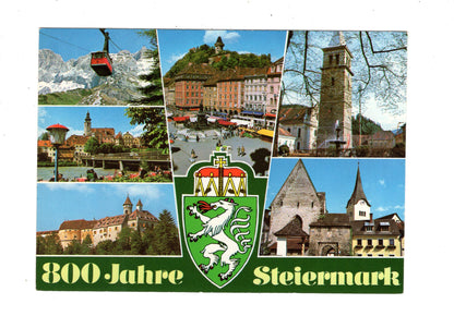 Ansichtskarte 800 Jahre Steiermark / Österreich / O1-53