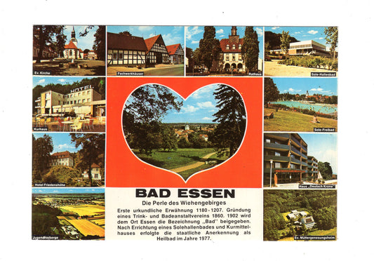 Ansichtskarte Bad Essen im Wiehengebirge