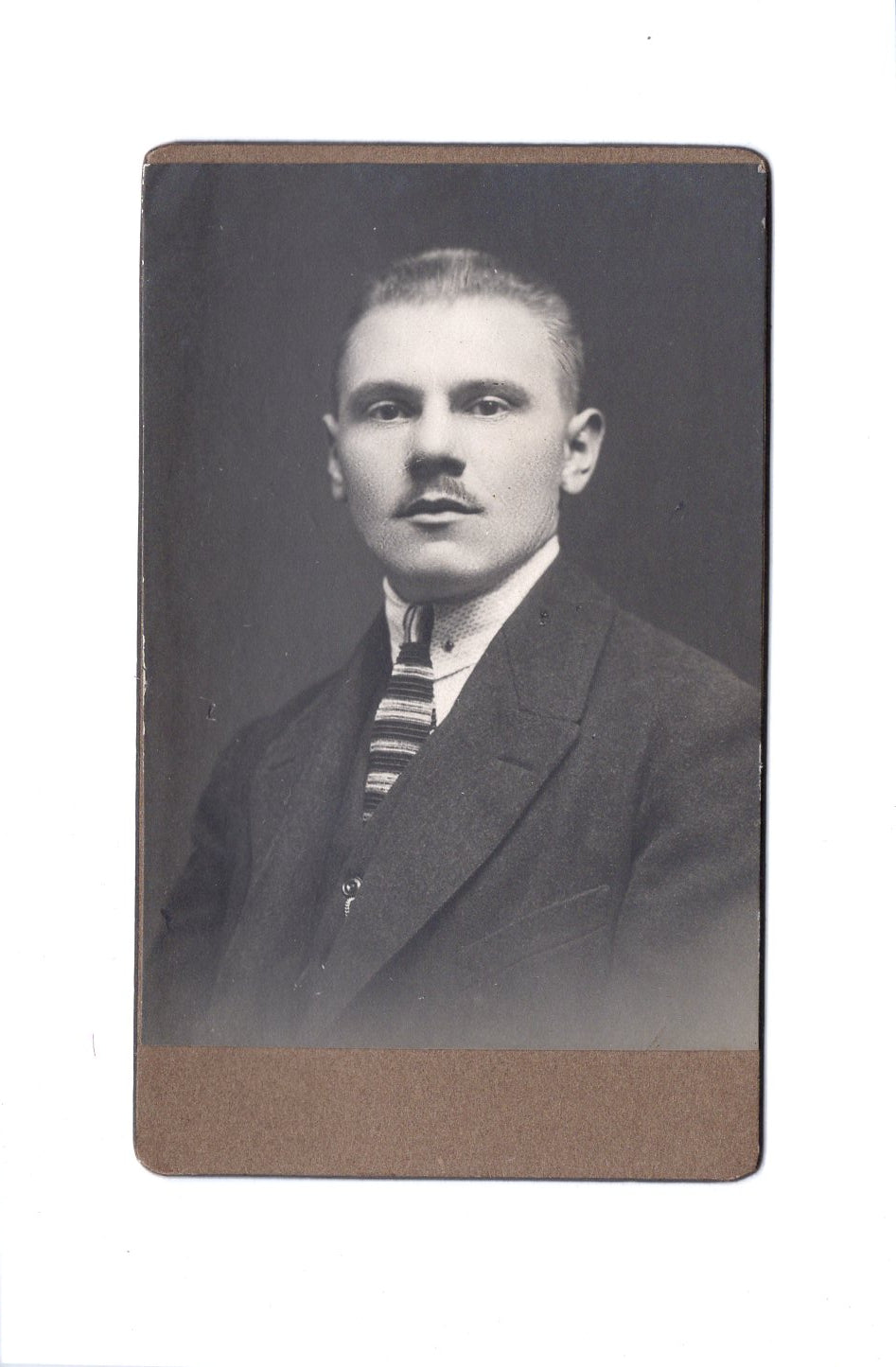 Fotografie Herrenportrait - unbekannter Ort 1910er