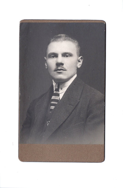 Fotografie Herrenportrait - unbekannter Ort 1910er