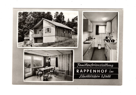 Ansichtskarte Familienferiensiedlung Rappenhof im Schwäbischen Wald