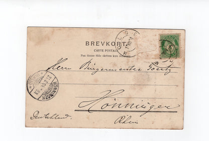 Ansichtskarte Brigsdal / Olden / Norwegen - 1904