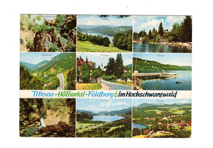 Ansichtskarte Titisee-Höllental-Feldberg im Hochschwarzwald / G1-65