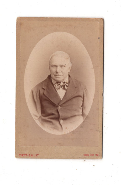 Fotografie Herrenportrait - Chrudim 1870er
