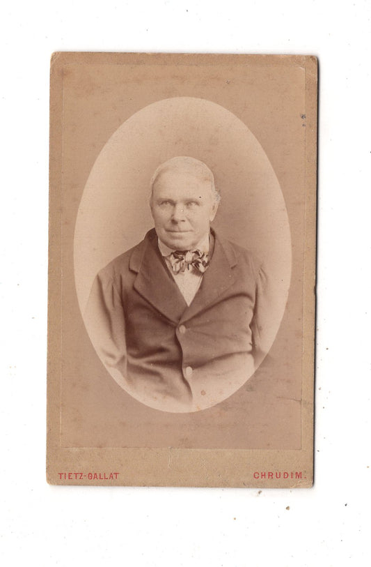 Fotografie Herrenportrait - Chrudim 1870er