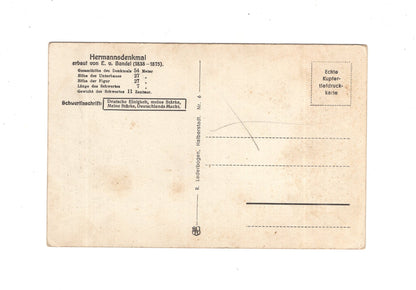 Ansichtskarte Teutoburger Wald / Hermannsdenkmal