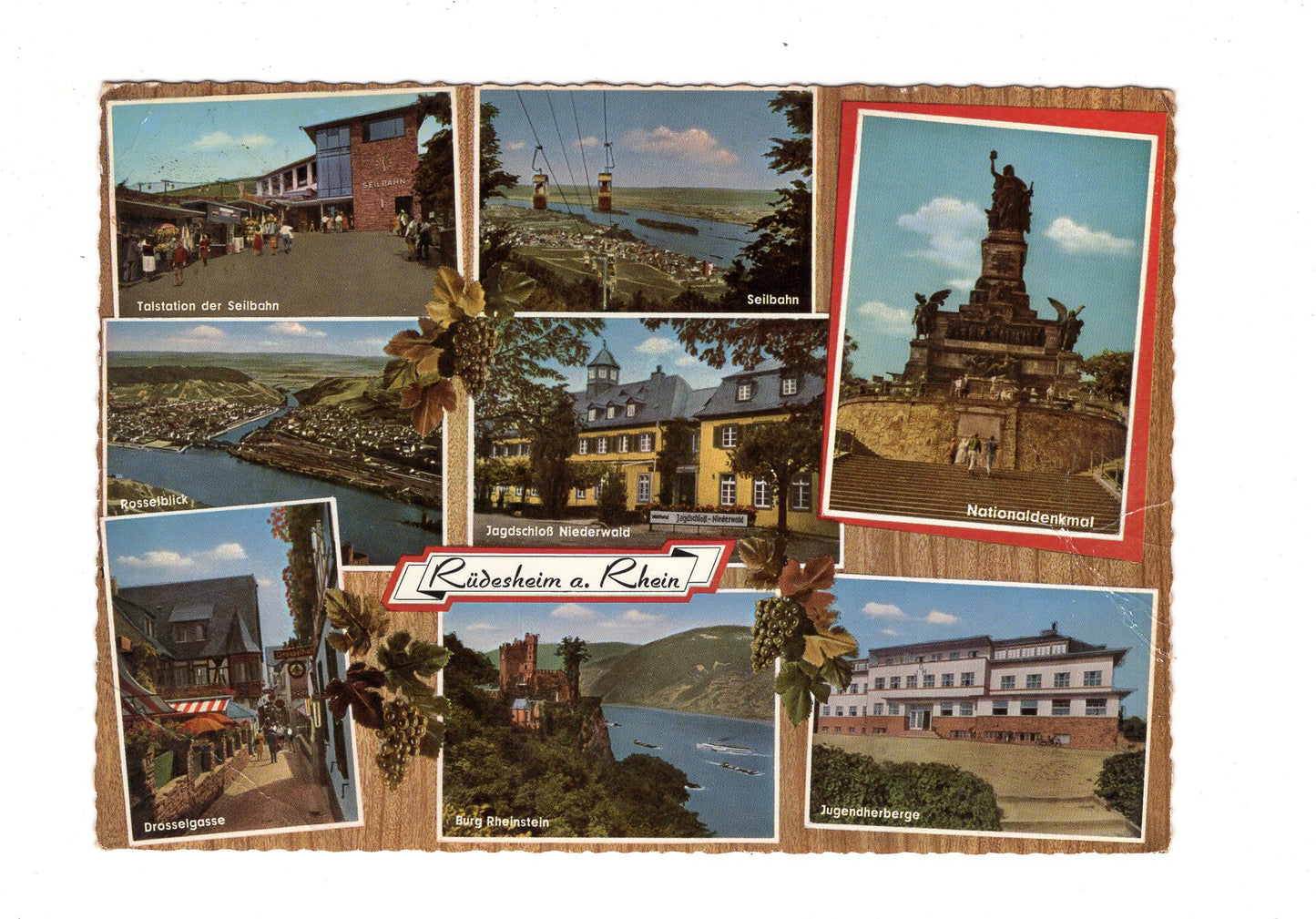 Ansichtskarte Rüdesheim am Rhein / H1-61