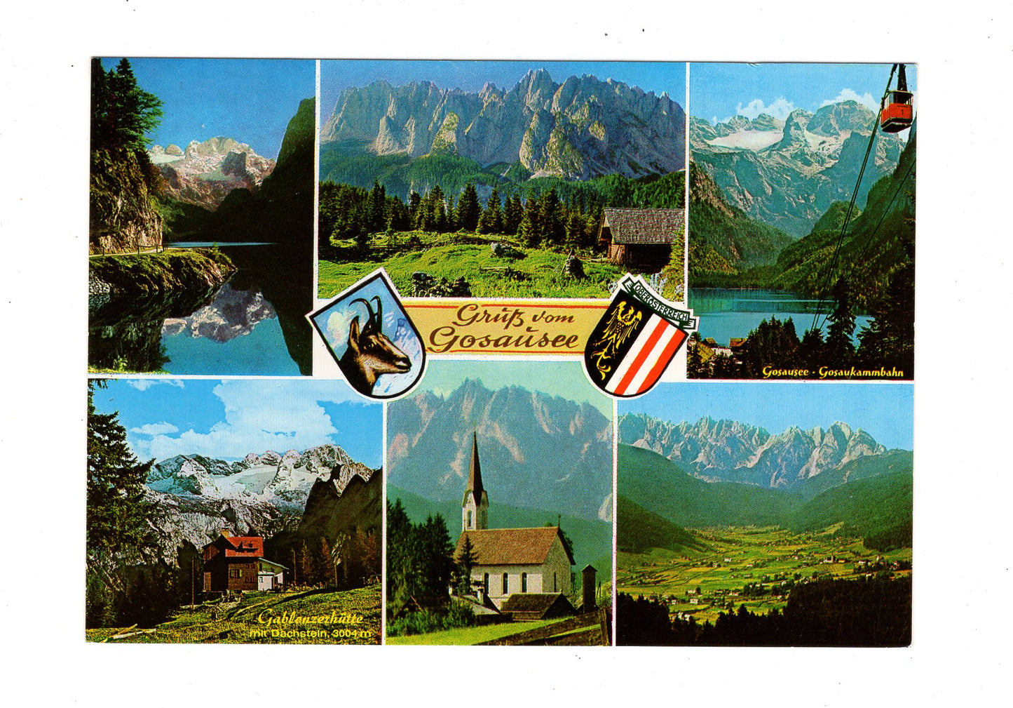 Ansichtskarte Gosausee / Oberösterreich / Österreich