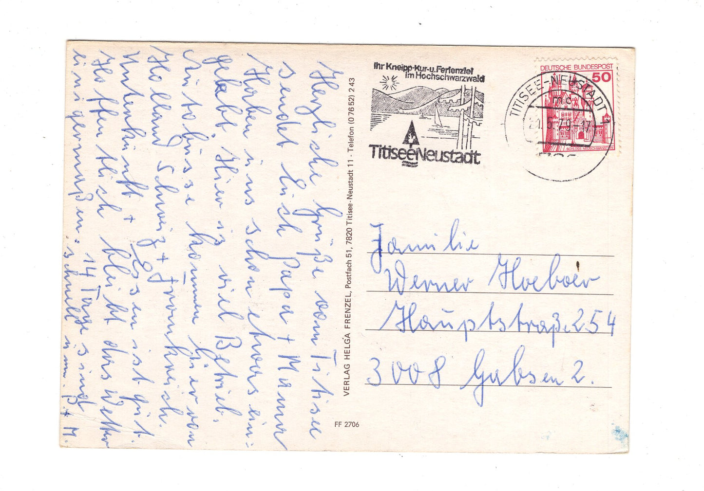 Ansichtskarte Titisee-Höllental-Feldberg im Hochschwarzwald / G1-65