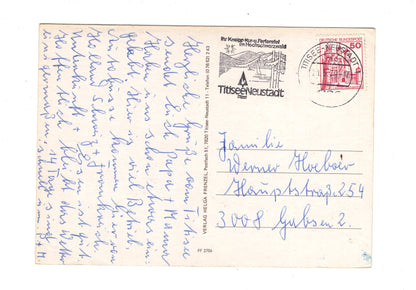 Ansichtskarte Titisee-Höllental-Feldberg im Hochschwarzwald / G1-65