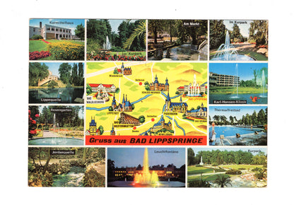 Ansichtskarte Bad Lippspringe / Jordanquelle +++