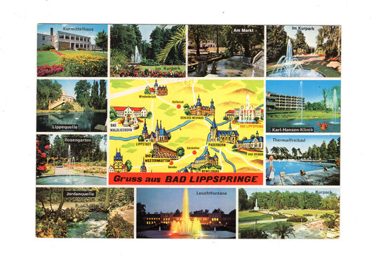 Ansichtskarte Bad Lippspringe / Jordanquelle +++